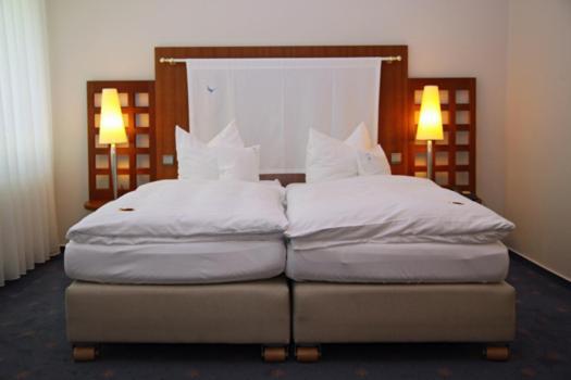 Hotel Blauer Fasan Wiesmoor Oda fotoğraf